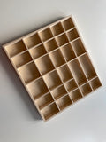 Outlet Extra large tinker tray / 28 compartments