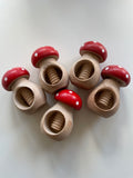 Wooden red nut cracker / 1 piece  - Outlet/Clearance