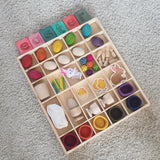 Outlet Extra large tinker tray / 28 compartments