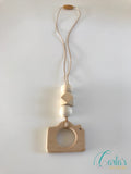 Wooden necklace / nursing necklace