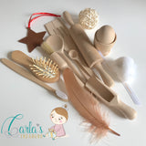 Treasure basket top up collection / 15 sensory rich items