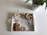 Wooden beading kit - loose parts set