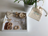 Wooden beading kit - loose parts set