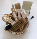 Montessori "Brush" themed sensory treasure basket