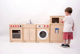 Wooden 5-Feature Kitchen