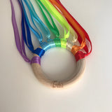 Carla’s Treasure Sensory Rainbow Hand Kite / Ribbon Ring
