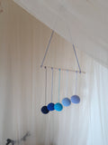 Montessori Gobbi Mobile / Blue Baby Hanging Mobile