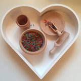 Wooden scoops / set of 2
