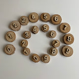 Carla’s Treasure Wooden Numbers