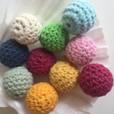 Crochet beads 20mm