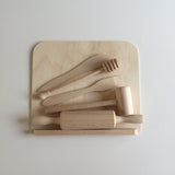 Wooden Utensils Set