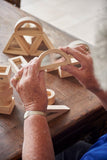 Mirror Block Set /  wooden building blocks / 24 pcs
