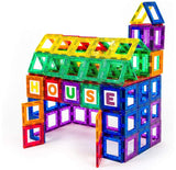 Playmags Magnetic Tile Building Set: Educational Clickins – 36pieces