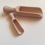 Wooden scoops / set of 2
