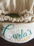 Organic cotton drawstring bag