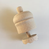 Playdough stamping tool / wooden butter mould