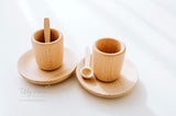 Babyccino / Tea Natural Montessori play set