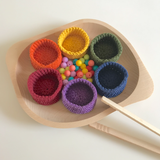 Silicone Beads Sorting Activity Set 4