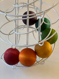 Carla’s Treasure Rainbow Wooden Balls  - Set of 6