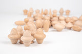 Wooden treasures natural set - 120pcs