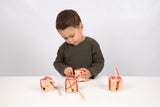 Wooden Lacing Shapes - 4 pcs