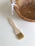 Wooden painting brush
