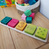 Math Symbol Cube Set