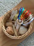 Carla’s Treasure Sensory Basket - 15 objects