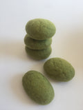 Felted pebbles
