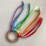 Carla’s Treasure Sensory Rainbow Hand Kite / Ribbon Ring