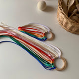 Sensory Ribbon Ring / Spring - Summer themed Hand Kite