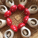 Wooden red nut cracker / 1 piece  - Outlet/Clearance