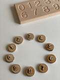 Carla’s Treasure Wooden Numbers