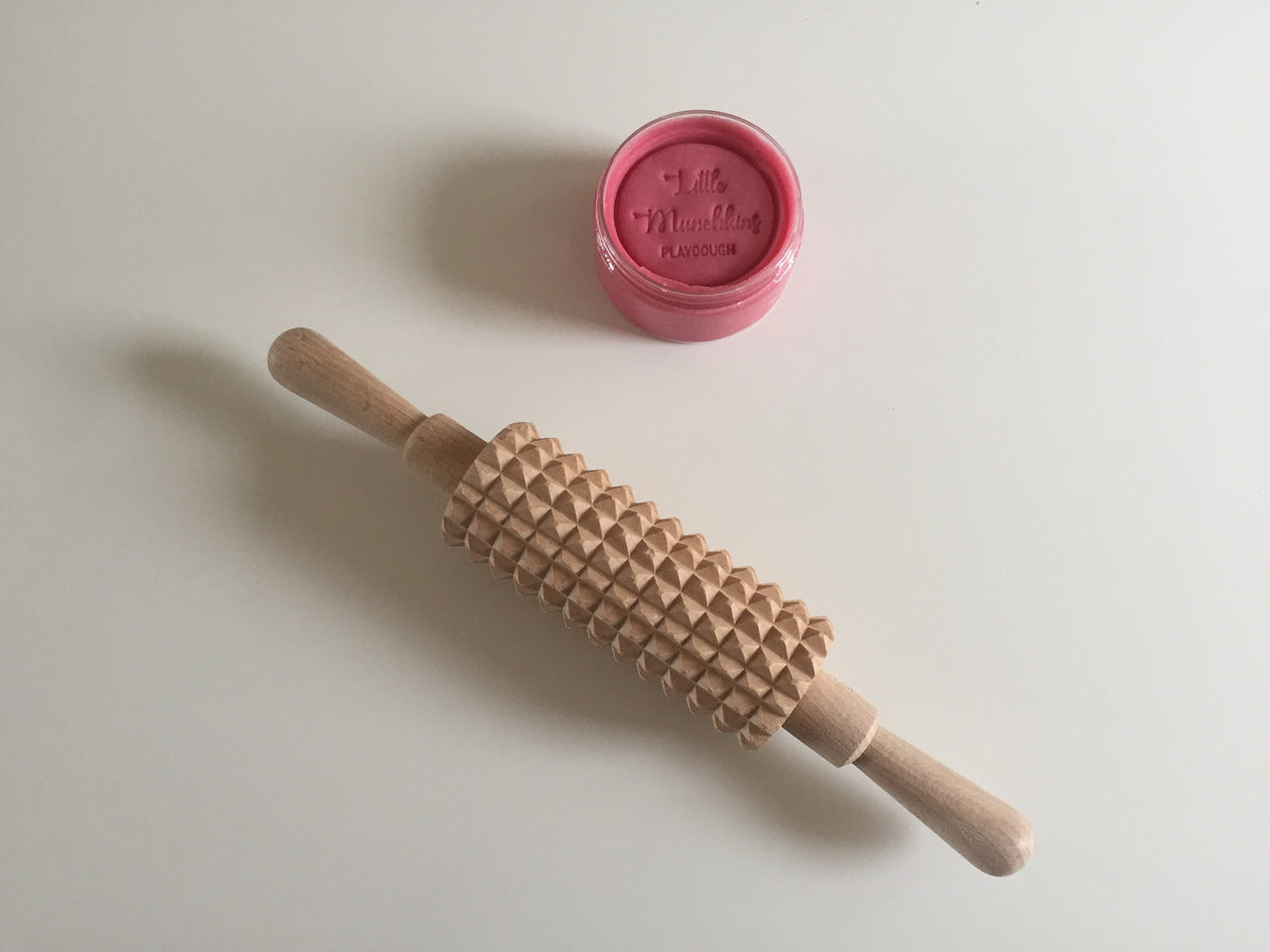 Textured Dough Roller / Playdough tools – Carla's Treasure