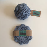 Eco-friendly body puffs and trio facial cloths