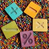 Math Symbol Cube Set