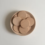 Organic Wood Coins / Counters