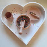 Wooden scoops / set of 2