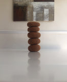 Felted pebbles