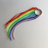 Carla’s Treasure Sensory Rainbow Hand Kite / Ribbon Ring