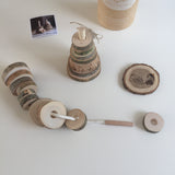 Wooden Stacker / Montessori Educational CE certified stacking toy