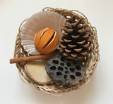 “Sense of smell and touch” sensory basket