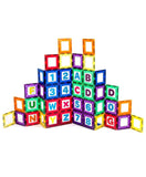 Playmags Magnetic Tile Building Set: Educational Clickins – 36pieces