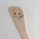 Smiley Wooden Spatula