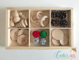 Christmas tinker tray