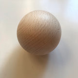 Beechwood Ball 50mmD - 1 piece