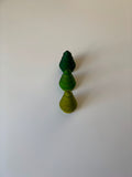 Green Wooden Tree Peg Dolls - Set of 3