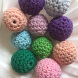 Crochet beads 20mm
