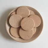 Organic Wood Coins / Counters