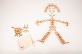 Wooden treasures natural set - 120pcs